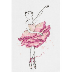 Kreuzstichset PANNA „Ballerina. Rose“ PC-7072